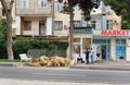 People sale sheeps during Bakrid festival Eid al-Adha. Baku