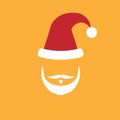 People Santa face Royalty Free Stock Photo