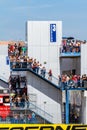 People seeing the World Superbike race, 2016