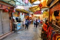 People at the Shilin night market in Taipei, Taiwan Royalty Free Stock Photo