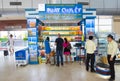 People shop at Cam Ranh international airport, Vietnam