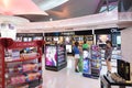 People shop at duty free cosmetics boutiques, Bangkok