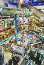 People shop inside the Pantip Plaza