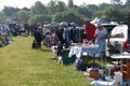 People Shopping at a Car Boot Sale