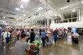 People shopping at Costco Royalty Free Stock Photo