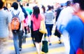 People Shopping Crowd Rush Hour Concept