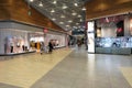 People shopping at different stores at `Skende` shopping centre in Lublin, Poland Royalty Free Stock Photo