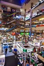 People shopping inside the Pantip