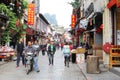 People are shopping in West Street, Yangshuo, China