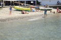 Shore of the beach in Cadaques