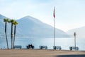 People side lake in Locarno, Switzerland