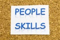 People skills business job vector teamwork management