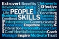 People Skills Word Cloud