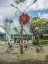 People at Sports Center of Medellin Colombia