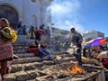 People on the Stairs of the Church Santo Tomas, Chichicastenango, Guatemala