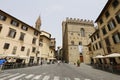 People on the street of the ancient Italian city Florence. Florence