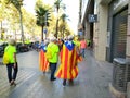 Barcelona, 11 septembre 2017: March for Catalonia independence