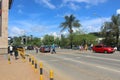 People in the street in Mbabane, Swaziland, southern Africa, african city