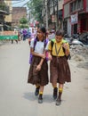 People on street in Old Delhi, India