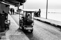 People And Streets Of Nostalgic Seaside Town - Turkey