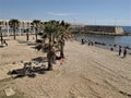 Italy, the  Civitavecchia sea front Royalty Free Stock Photo