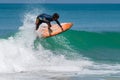 People Surfing in the Coasts of Varkala near Trivandrum