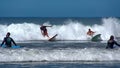 People surfing in Tamarindo