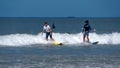 People surfing in Tamarindo