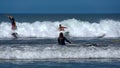 People surfing in Tamarindo