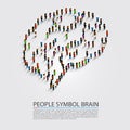 People symbol brain.