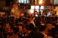 People In tahrir square during Egyptian revolution Royalty Free Stock Photo