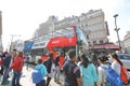 Tourist sightseeing bus Paris France