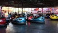 People taking bumper car at the West Coast Amusements Carnival