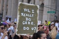 Families Belong Together March. Royalty Free Stock Photo