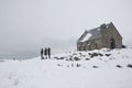 People taking photo at Church of Good Shepherd, Royalty Free Stock Photo