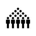 People Team Group Population Crowd Vector Icons Collection