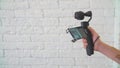 People test DJI OSMO Mobile