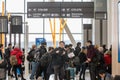 PEOPLE AT TORONTO PEARSON INTERNATIONAL AIRPOT, TERMINAL 1