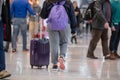 PEOPLE AT TORONTO PEARSON INTERNATIONAL AIRPOT, TERMINAL 1