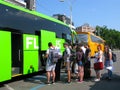 People, travel by bus, Flixbus