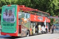 Tourist bus Madrid Spain Royalty Free Stock Photo