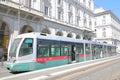 Tram train Rome Italy