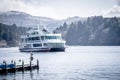 People traveling on Boats and Ship in Ashi Lake, Hakone