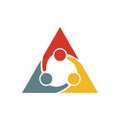 People Triangle Meeting Logo
