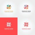 People Unity Diversity Logo Icon Template