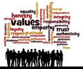 People values Royalty Free Stock Photo
