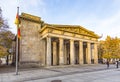 People visit the alte Wache old Guard House in Berlin, Germany