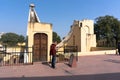 People visit Astronomical Observatory Jantar Mantar in Jaipur, India