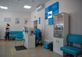 People visit Dila medical laboratory in Kyiv, Ukraine