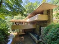 People visit Falling Water house in Allegheny Mountains